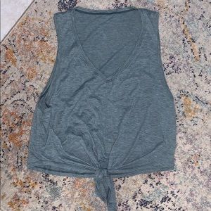 Lululemon teal workout tank